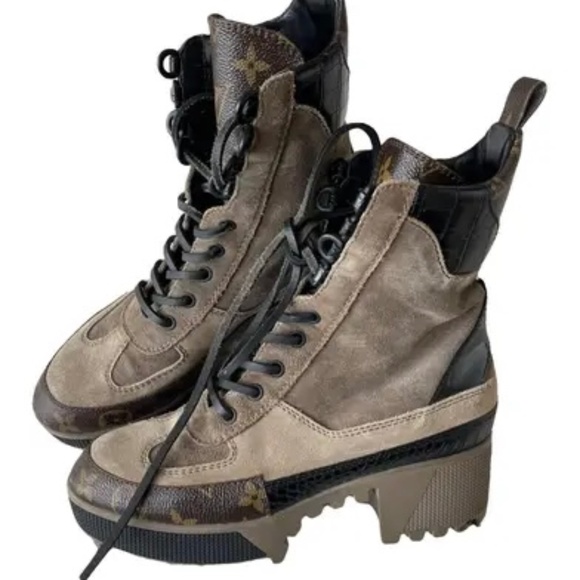Louis Vuitton Platform Desert Boot - Picture 1 of 1